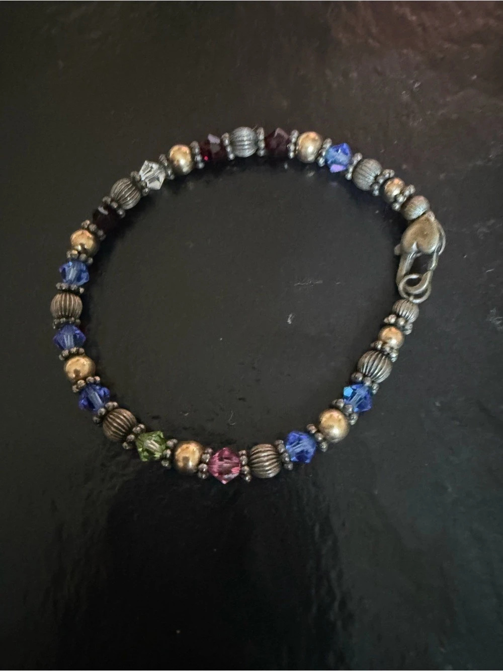 Brighton Beaded Bracelet Blue & Multicolor